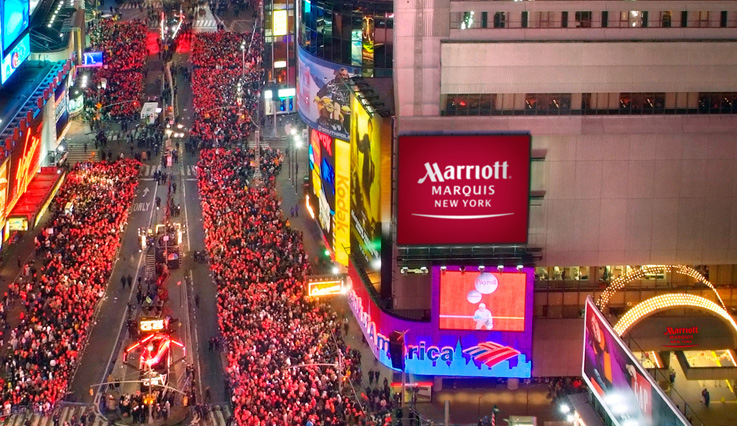 marriott marquis new york new years eve